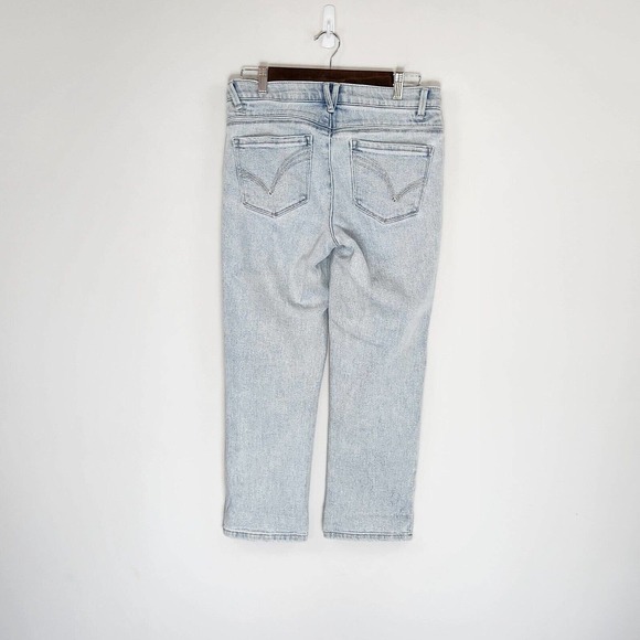 Democracy Women's "Ab"Solution Jeans Baggy Relaxed Fit Crop Cotton Blend Size 6 - Picture 4 of 12